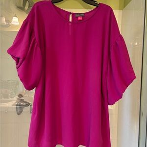 Vince Camuto Women's Fuchsia Blouse